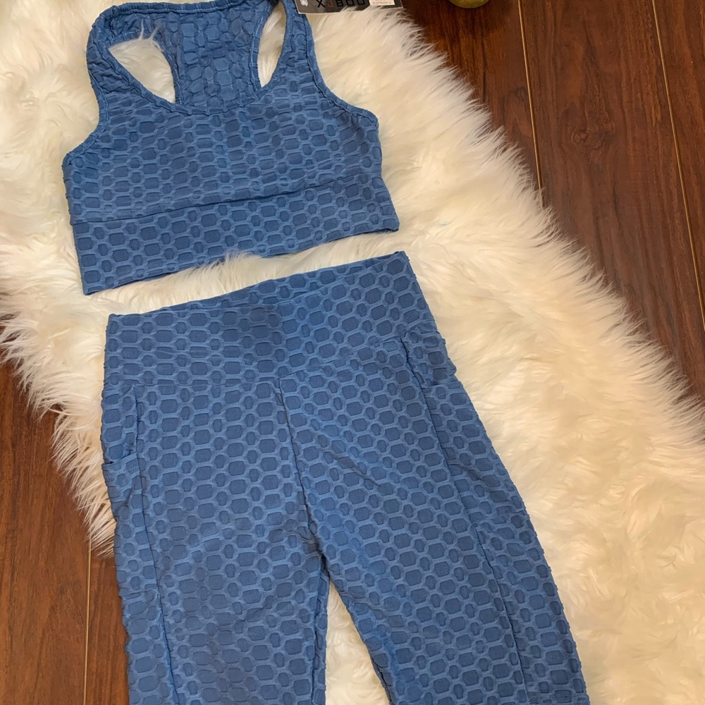 Biker shorts set